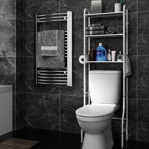 Generic Rangement Toilettes Avec Etagere-Support WC - Prix pas cher