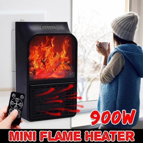 Mini chauffe-flamme électrique air chaud ptc céramique chauffage