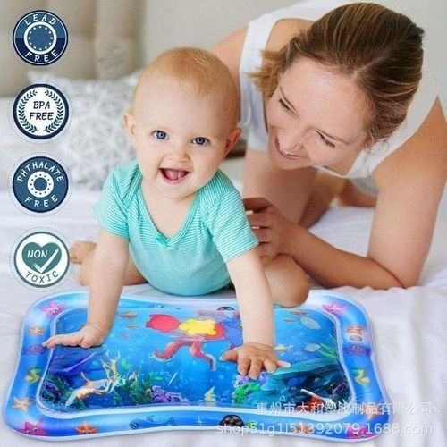 Jouets pour tapis de jeu à l'eau pour bébé pour 3 6 9 mois Nouveau-né et  bizarres, jouets sensoriels gonflables