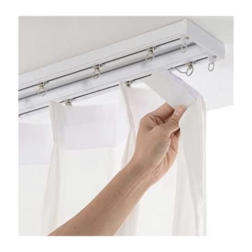 Generic Tringle (280cm) à rideau double coulisse pour fenetre à