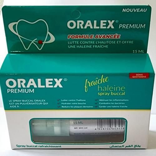 ORALEX Spray buccal fraîche contre les mauvaises haleines 15ml à