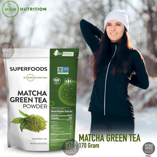 Mrm Super Foods - Matcha Green Tea Powder, 6 Ounce Sticker