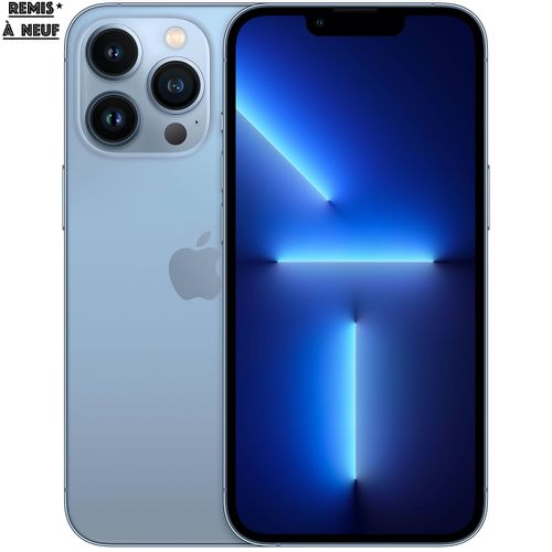 iPhone 13 Pro 128 GB 6,1" Alphin Blue 6Gb RAM A15 Bionic iOS - Remis à neuf
