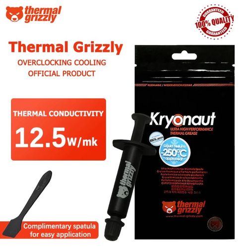 Generic Thermal Grizzly kryonaut pate thermique ultra high performance  Overclocking & hyperthreading 1 gr