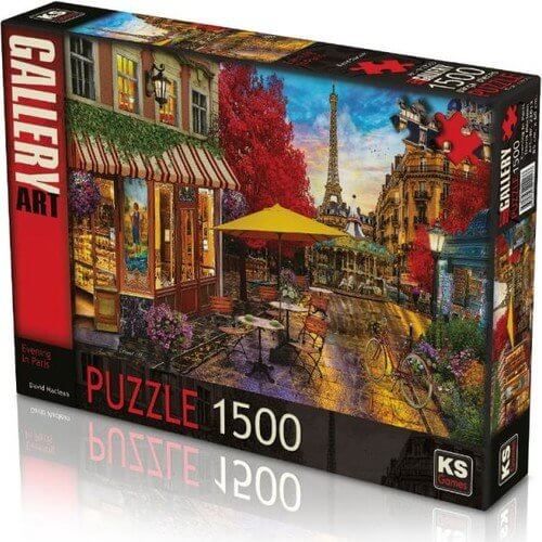 Ks Games PUZZLE 1500 PIÈCES : SOIRÉE À PARIS, grande taille et