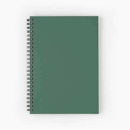 product_image_name-Generic-Dark Green Spiral Notebook Bloc note-1