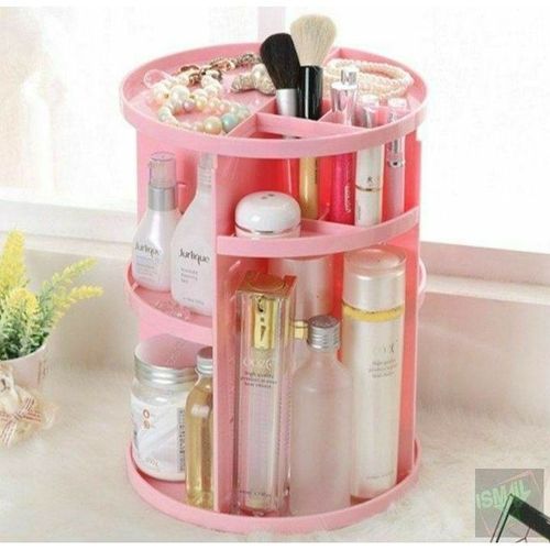 product_image_name-Generic-Boîte de rangement des cosmétiques, étagère rotative à 360 degrés transparent-1