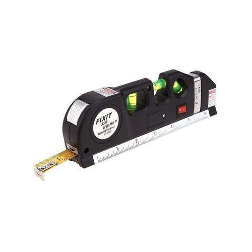 product_image_name-Generic-Fixit Outil de mesure Laser polyvalent+Niveau à Bulle et Ruban,Level Pro 3-6