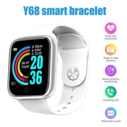 product_image_name-Generic-Smart Bracelet Smart watch pour femmes et hommes Y68 pro D20 Bracelet de fitness-1