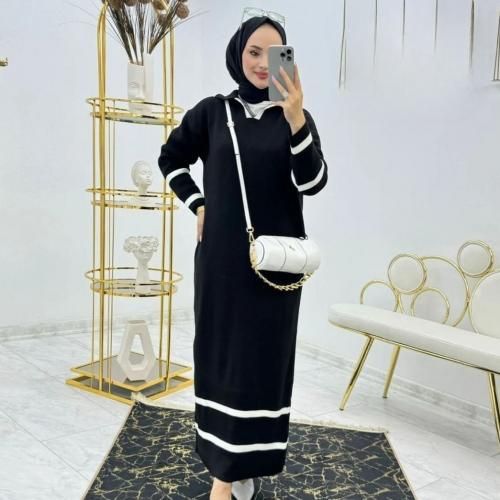 Generic Robe casual pratique pour femmes en laine Noir M Cadeau Surprise a prix pas cher Jumia Maroc