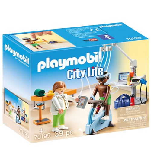 Playmobil City Life 70195 - Cabinet de kinésithérapeute à prix pas cher