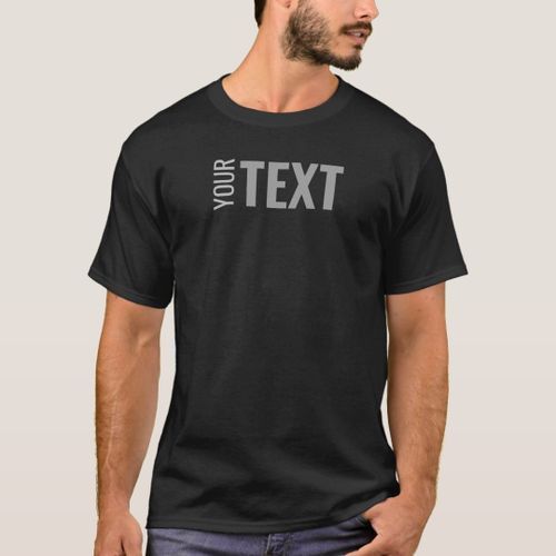 Generic Mens Tshirts Vetements Ajouter votre texte ici Mo a prix pas cher Jumia Maroc