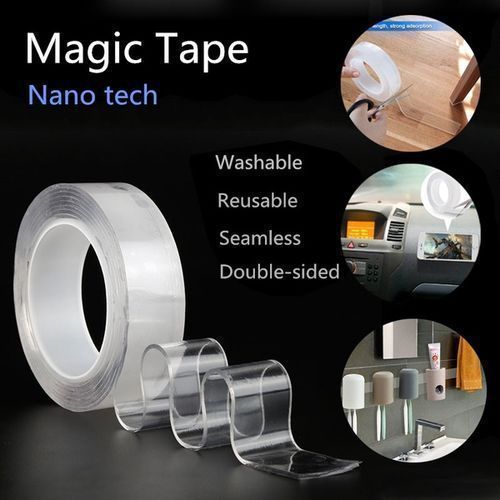 Nano Tape, Ruban Adhésif Double Face Multifonctionnel Nano