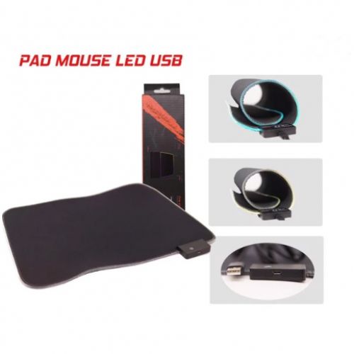 Generic Tapis de Souris, LED 4 Modes D'éclairage, pour Gamer 35x25cm à prix  pas cher