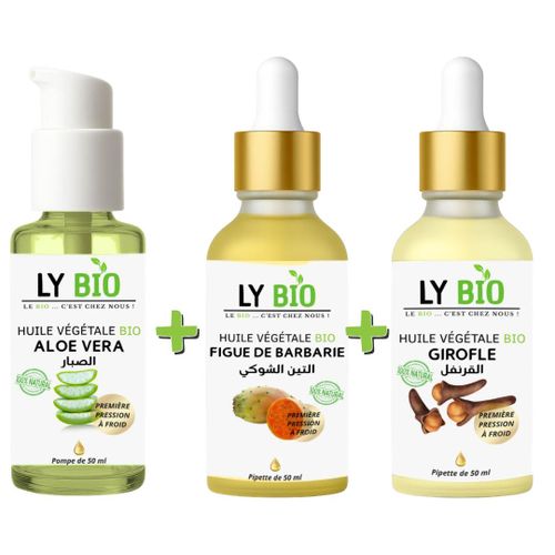 product_image_name-LY BIO-PACK HUILE ALOE VERA 50ml - POMPE + HUILE FIGUE DE BARBARIE 50ML - PIPETTE + HUILE GIROFLE 50ML - PIPETTE-1