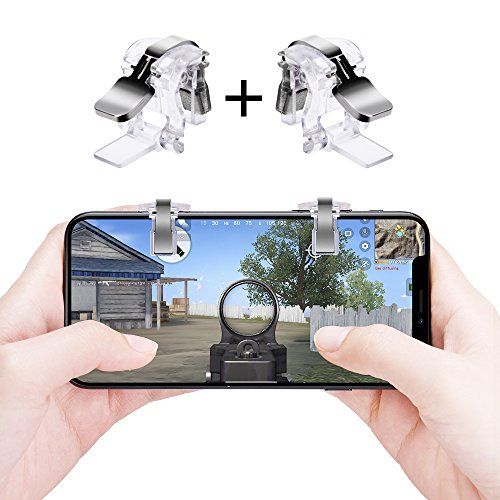 Controller PUBG FREE FIRE MANETTE SHOOTER - Transparent 2PCS