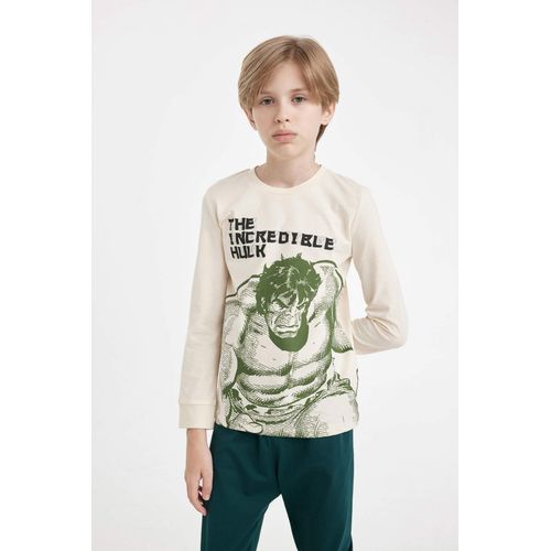 product_image_name-Defacto-طقم بيجاما ولادي قصة عادية من مارفل - قطعتين-2