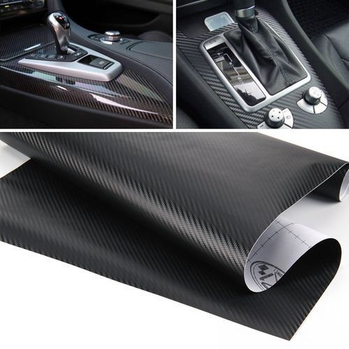 Film de Vinyle en Fibre de Carbone pour Voiture, Wraps de Vinyle