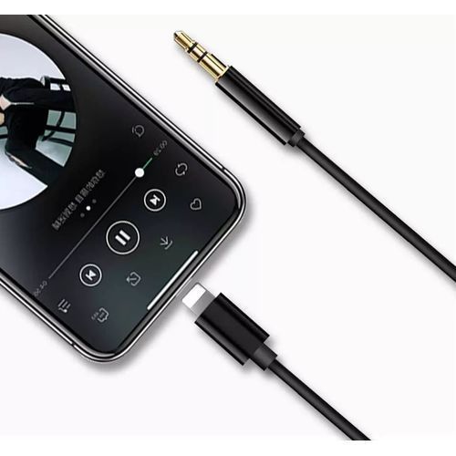 Generic Lightning à 3.5mm adaptateur Audio mâle AUX casque câble voiture  convertisseur pour iphone à prix pas cher