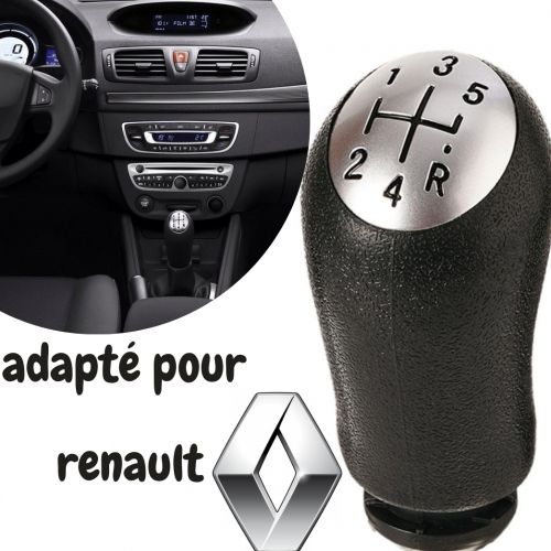 Generic Pommeau De Levier De Vitesse Renault - Dacia 5 VITESSE à