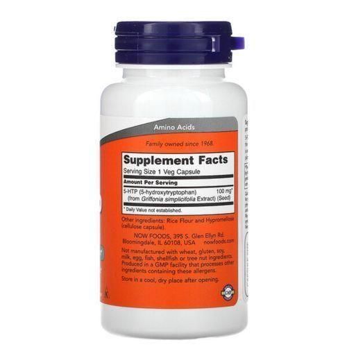 product_image_name-Now Foods-NOW Foods، 5-HTP، 100 ملجم، 60 كبسولة نباتية-2