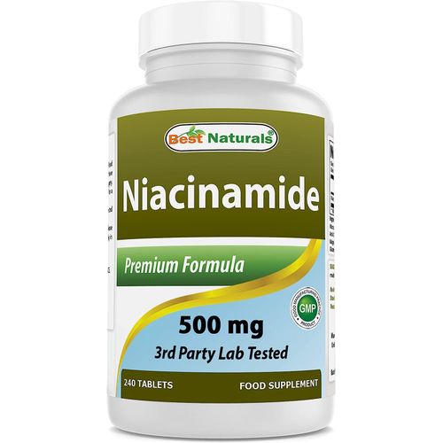 product_image_name-Best Naturals-Best Naturals, Niacinamide, 500 mg, 240 comprimés-3