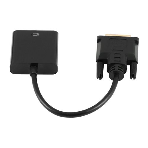OR DVI-D VGA كبل محول التيار المتردد النشطة مراقبة الكمبيوتر البطاقة-بلاك