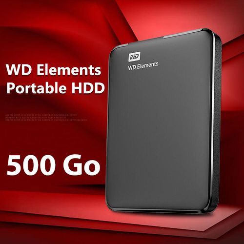 Disque dur externe 500 Go Western Digital