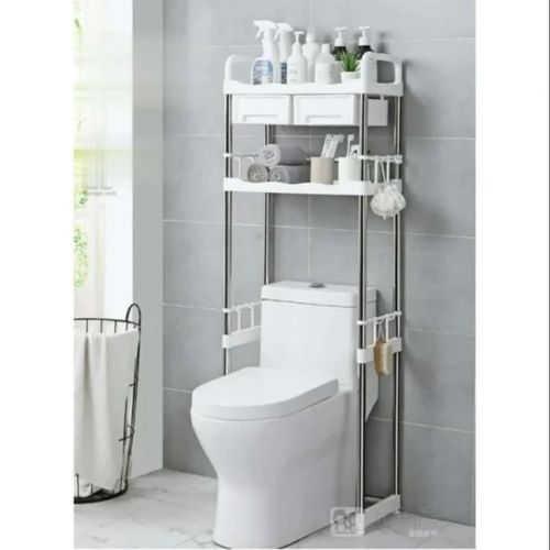 Generic Rangement Toilettes Avec Etagere-Support WC - Prix pas cher