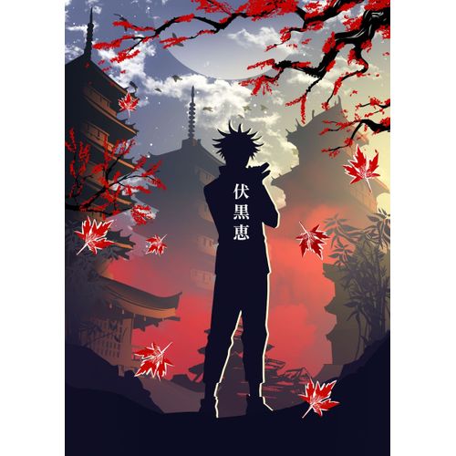 product_image_name-Generic-Megumi jujutsu kaisen  Style 8 Poster Chambre Haute Qualité-1
