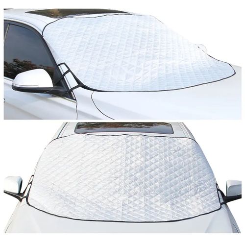 Couverture de pare-brise de voiture magnétique Ice Frost Shield Snow  Protector Sun Shade Winter