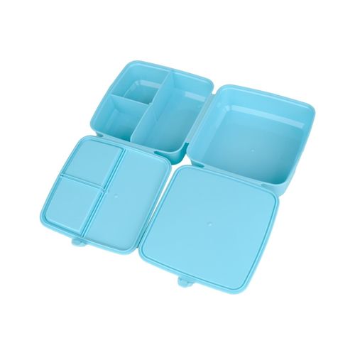 product_image_name-Generic-علبة غداء محمولة Boîte à déjeuner pliable, Lunch box + cuillère et fourchette, Porte mangé-3