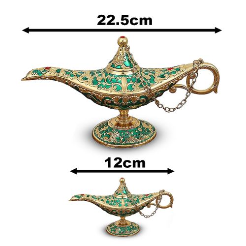 product_image_name-Generic-Aladdin Lamp Decoration magic Vintage Decoration de maison en Metal lot/ 2pcs-3