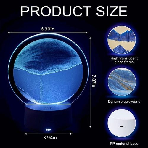 product_image_name-Generic-Veilleuse en forme de sable dynamique et relaxante-3