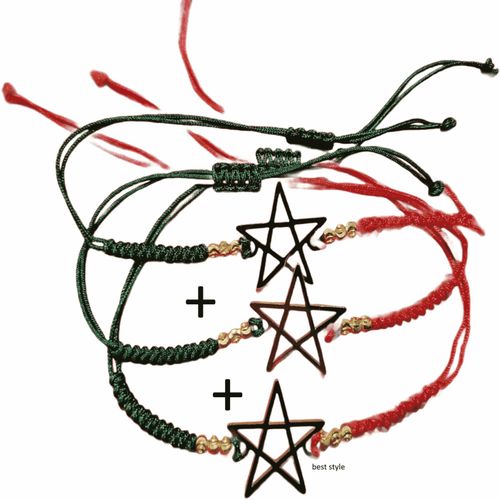 Generic lot de 3 bracelets maroc