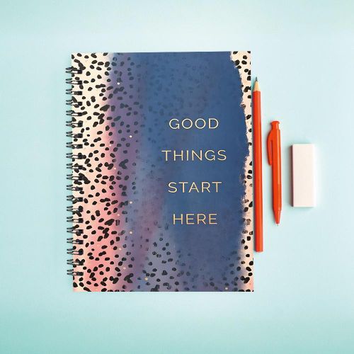 product_image_name-Generic-Carnet, A5, 13,97 x 21,08 cm, 50 pages, décoré d'un design abstrait coloré sur fond clair, adapté pour carnets, bloc-notes,-1