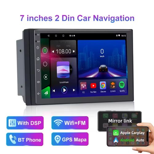 Generic Poste Android11//2G-32//AUTORADIO 7 Carplay/Android AUTO à prix  pas cher