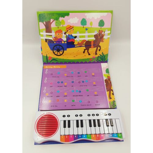 Generic LIVRE DE PIANO POUR ENFANTS INTELLIGENTS - itsy bitsy