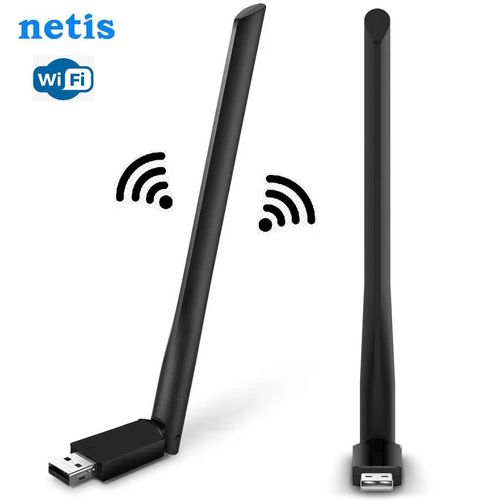 Netis Dongle Usb Wifi 150M avec Antenne 6dBi Inclinable // Clé