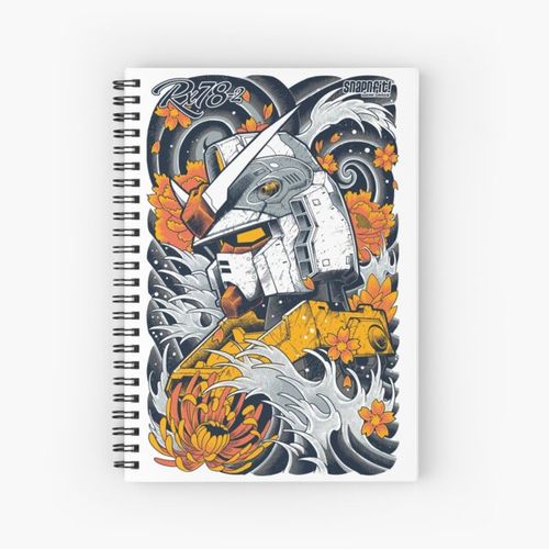 product_image_name-Generic-Gundam Spiral Notebook Bloc note-1