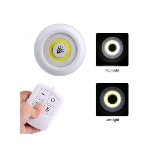 product_image_name-Generic-Kit de 3 Spots Ampoules Lampes Light LED sans fil avec télécommande de contrôle Éclairage ajustable-8