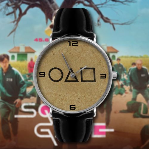 product_image_name-Generic-watch game squid series Montre à quartz coréenne en cuir avec bracelet en cuir-1