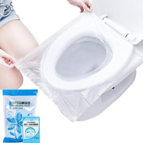 50 pcs housse de siège de toilette jetable