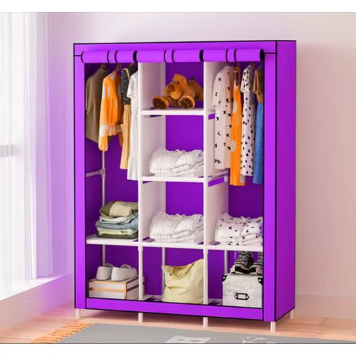 product_image_name-Generic-Armoire Penderie de Rangement de vos vêtements et sacs en tissu - Grande taille-1