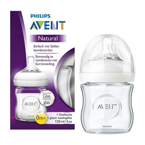 Avent Biberon en verre 120 ml -AVENT