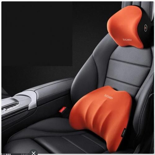 Generic Coussin de cou pour siège de voiture Oreiller confortable avec  réglage en mousse à prix pas cher