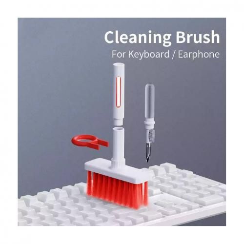 Generic Kit de brosse de nettoyage de clavier 5 en 1, écouteurs