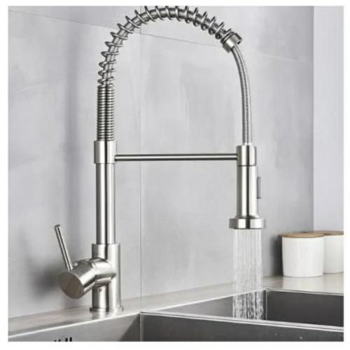 Faucet robinet mitigeur cuisine avec bec flexible rotatif;ROBINET