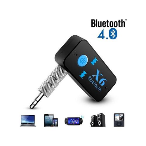 X6 Adaptateur récepteur Bluetooth Voiture,Bluetooth Aux,Support de carte à  prix pas cher