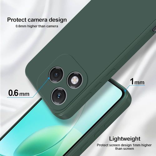 product_image_name-Case-غطاء سيليكون سائل لـ Honor 400 Lite 5G - أخضر-3